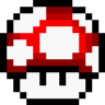 Retro Mushroom - Super 3 Icon 96x96 png